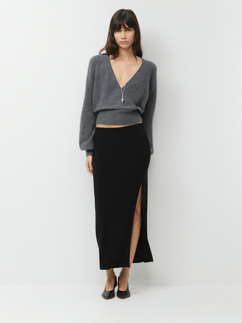 Aritzia SoftSpoke Dear Wrap Sweater